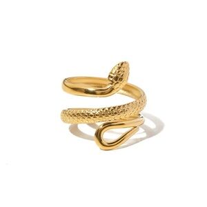 Gold Snake Ring